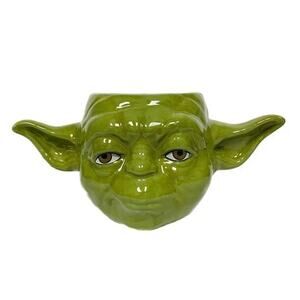 Sculpted Large Ceramic Yoda Star Wars Mug 24 Oz Jedi Master Coffee Cup New